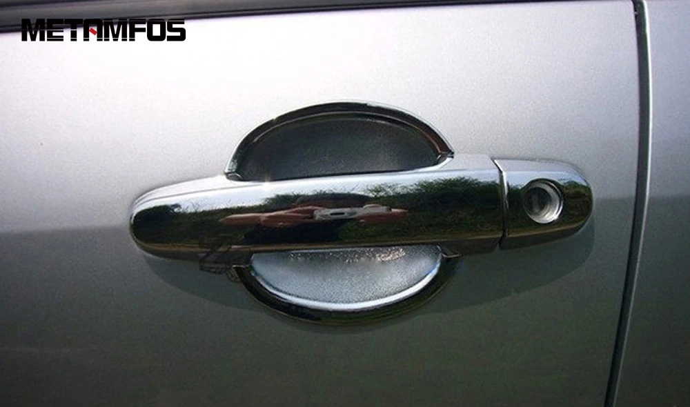 Для Toyota Camry 2012 2013 ABS Хромированная Дверная ручка Крышка защелки Защитная крышка наклейка внешние аксессуары для автомобиля Стайлинг