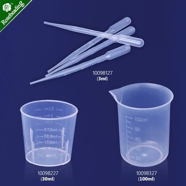 Buy dropper/Transparent Plastic Lab Graduated Beaker