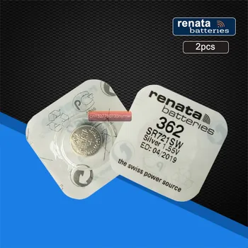 

2pack Renata LONG LASTING 362 SR721SW V362 62 AG11 Watch Battery