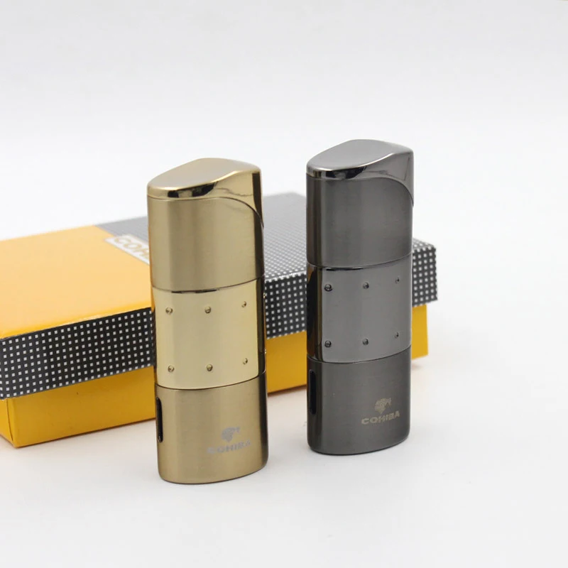 

Cohiba 3 Torch Jet Flame Cigarette Cigar Lighter With GIft Box
