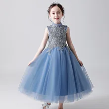 New Fashion lace flower Girl child Guzheng costumes, catwalk show, wedding dress, flower girl dress Girl summer princess dress New Fashion lace flower Girl child Guzheng costumes, catwalk show, wedding dress, flower girl dress Girl summer princess dress