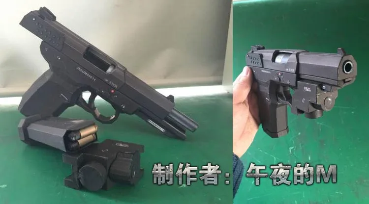 1:1 FN57 пистолет непальная 3D бумажная модель