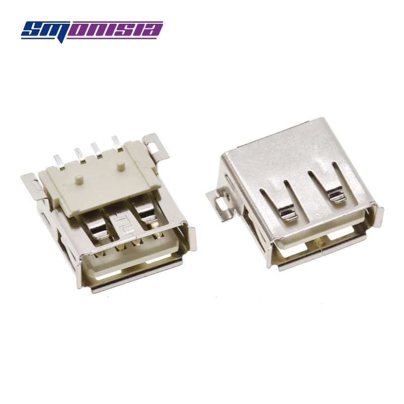 Smonisia Full patch USB Female Socket The A USB Jack Connector with