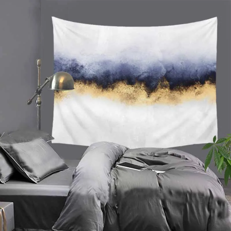 Картина маслом горный гобелен абстрактная Геометрическая многофункциональная гобелен настенный пляжное полотенце креативные скатерти для пикника - Цвет: 15
