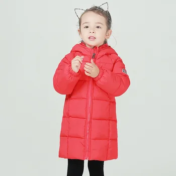 

Girls Jacket Children's Clothing Kids Down Outerwear Girls Wadded Jacket Girls Costume kid Clothes Thickening Cotton-padded Coat