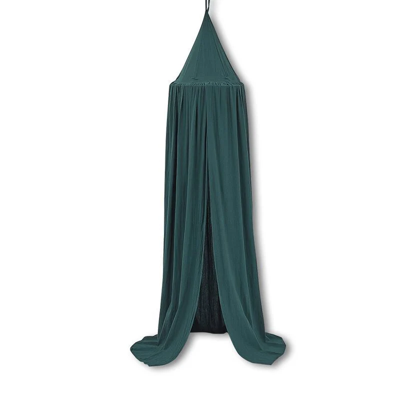  KAMIMI Baby Bed Curtain Children Room Decoration Crib Netting Baby Tent Washed Cotton Cloth Hung Do