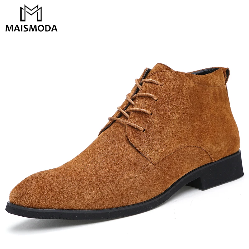 MAISMODA/мужские ботильоны из натуральной кожи дышащие мужские кожаные ботинки
