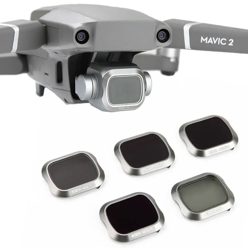 

CMOTPETB DJI Mavic 2 Pro Camera Lens Filter Filters Kit ND8 16 32 64 ND PL Filter voor DJI Mavic 2 drone onderdelen Accessoires