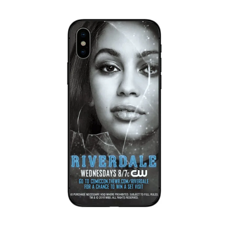 Американский ривердейл ТВ Jughead Jones Woz Черный кремний Телефон чехол для iPhone 6 S 7 8 Plus 5