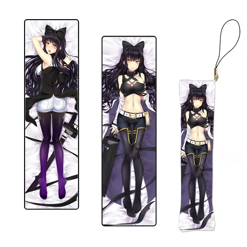 Anime Characters Of Rwby Yang Xiao Long Blake Belladonna Mini Pillow Hanging Ornament Dakimakura Keychain Rachnera Aliexpress