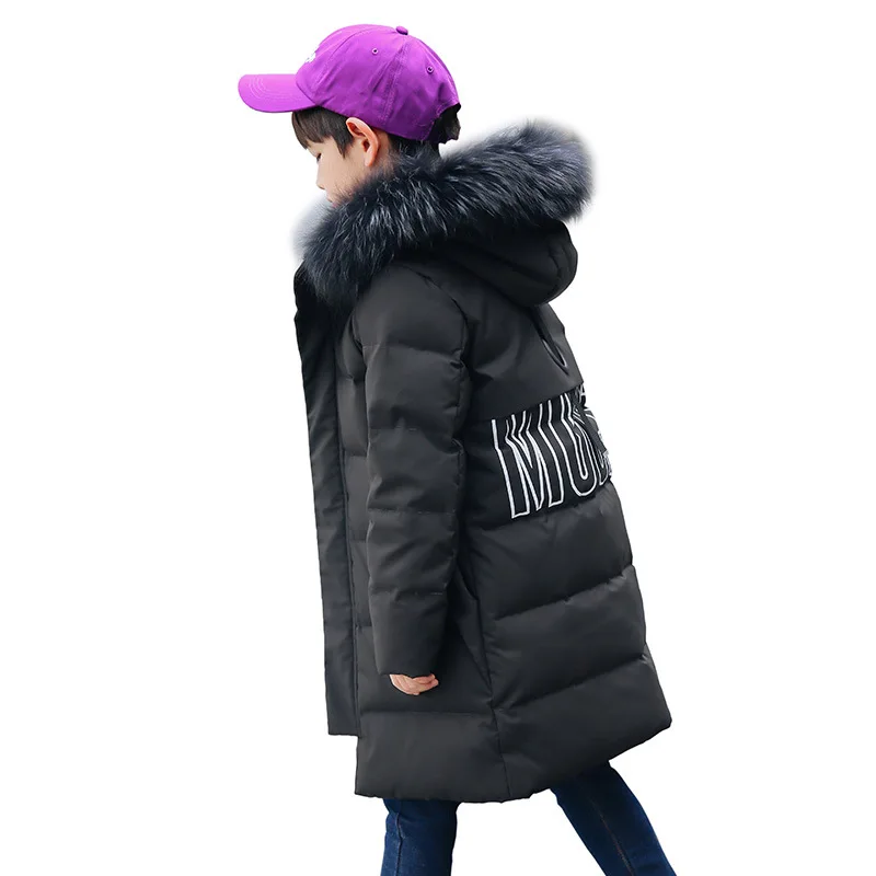

Winter Teen Boy Down Jacket Children Thick Warm Jacket Child Boy Boy Winter Outdoor Jacket Snowproof 120-160