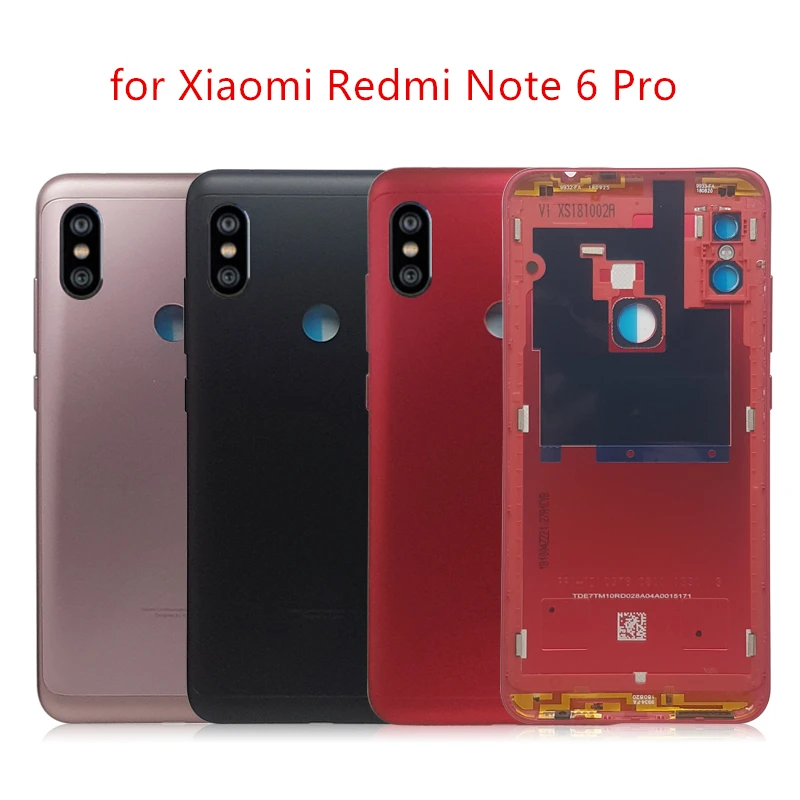 for Xiaomi Redmi Note 6 Pro Battery Back Cover Rear