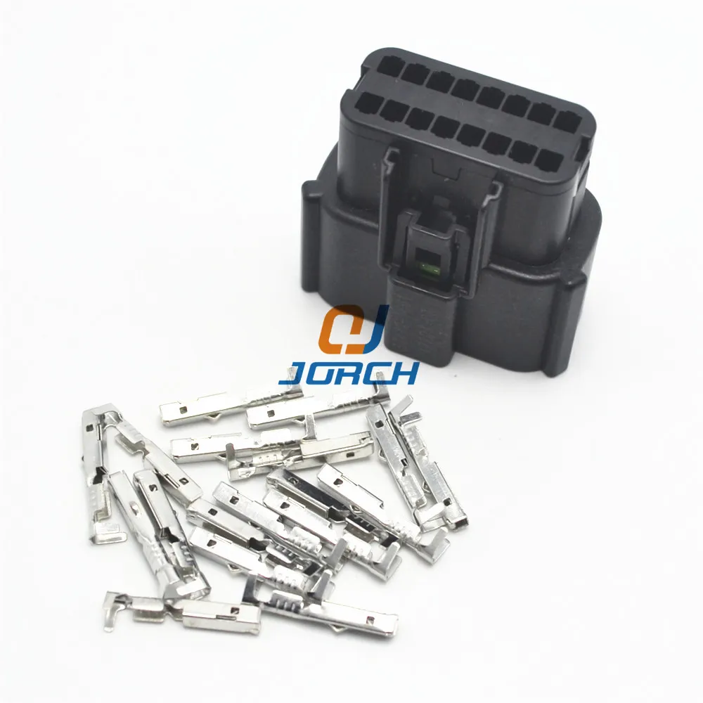16 контактный автомобильный жгут проводов кабель molex разъем 33472 1606 электрическая