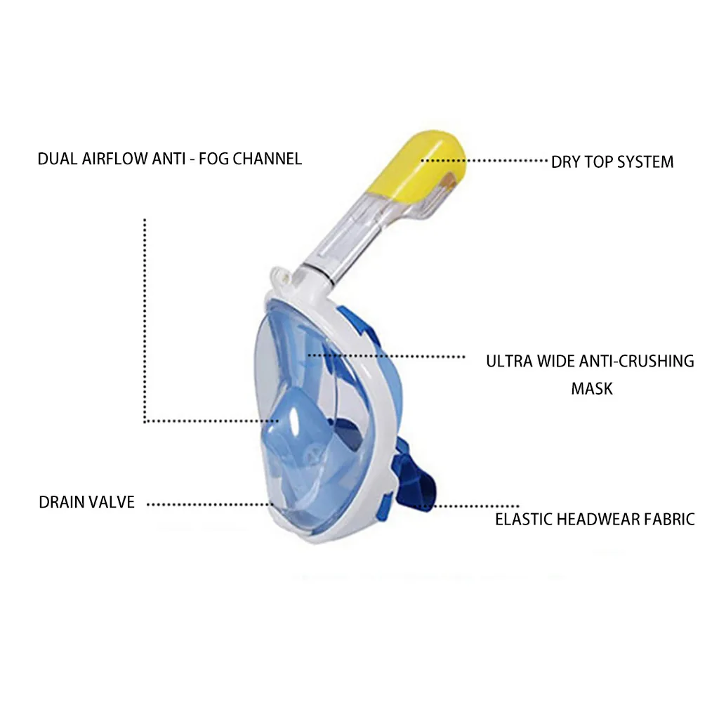 Маска для дайвинга, маска для подводного плавания, анти-туман, маска для подводного плавания, для женщин, мужчин, детей, для плавания, трубка для дайвинга, снаряжение для мужчин t 30