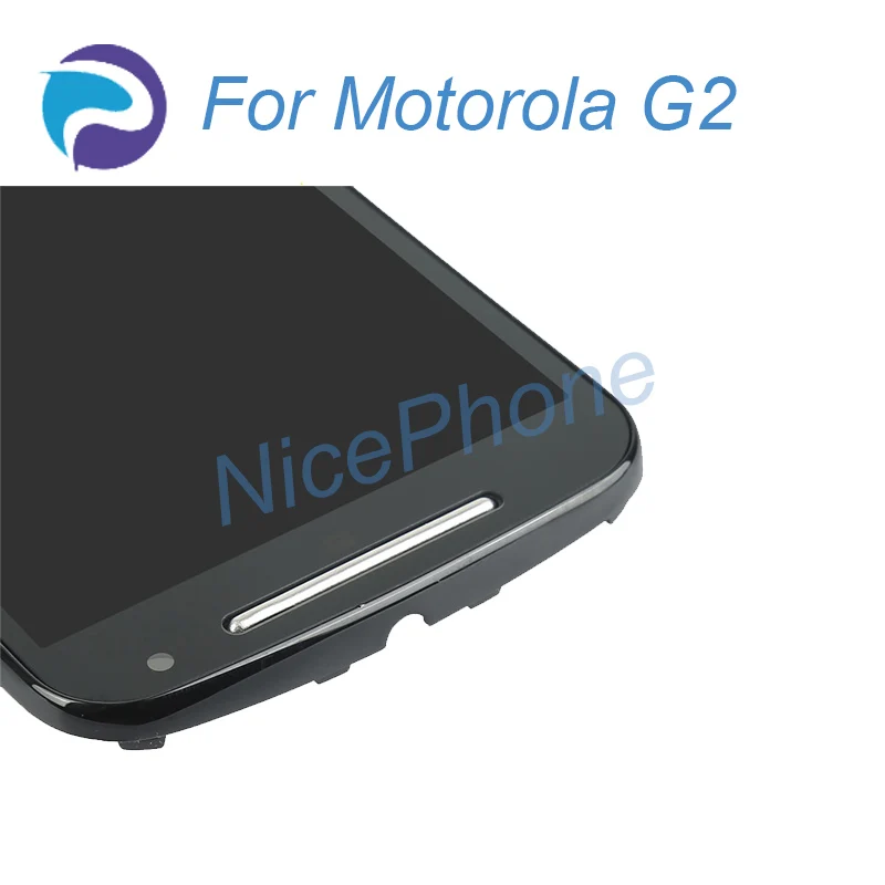Для MOTOROLA G2 ЖК экран Замена с рамкой Дисплей сенсорный дигитайзер для Moto Gen XT1063 XT1064