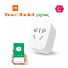 Xiaomi mi jia ZigBee умная розетка WiFi приложение Беспроводное управление Переключатели Таймер штекер для Android IOS работа с mi home APP