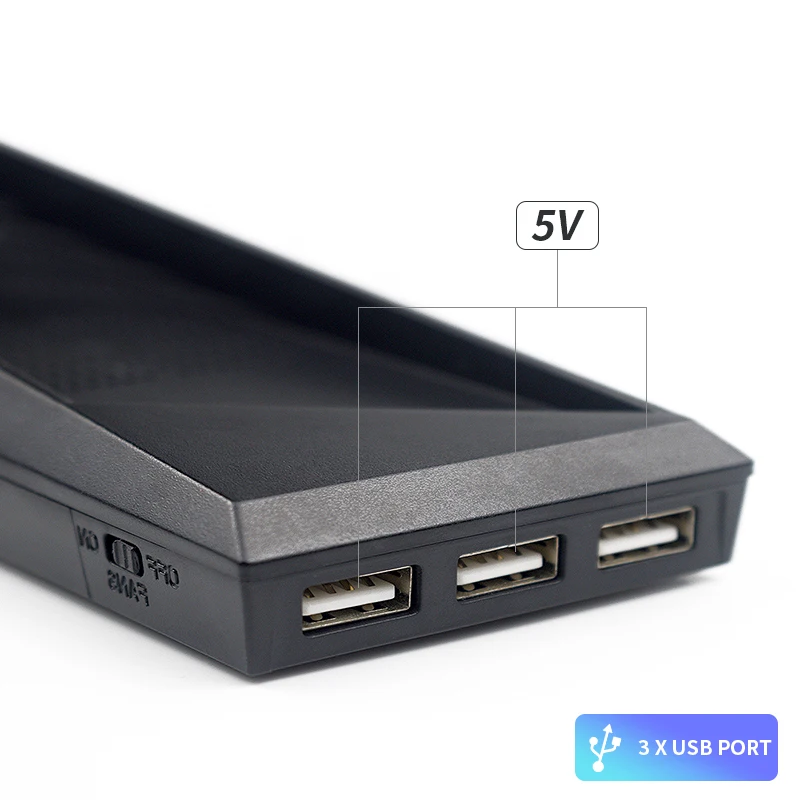 Вертикальная подставка с охлаждающим вентилятором для PS4 Slim Pro зарядная станция