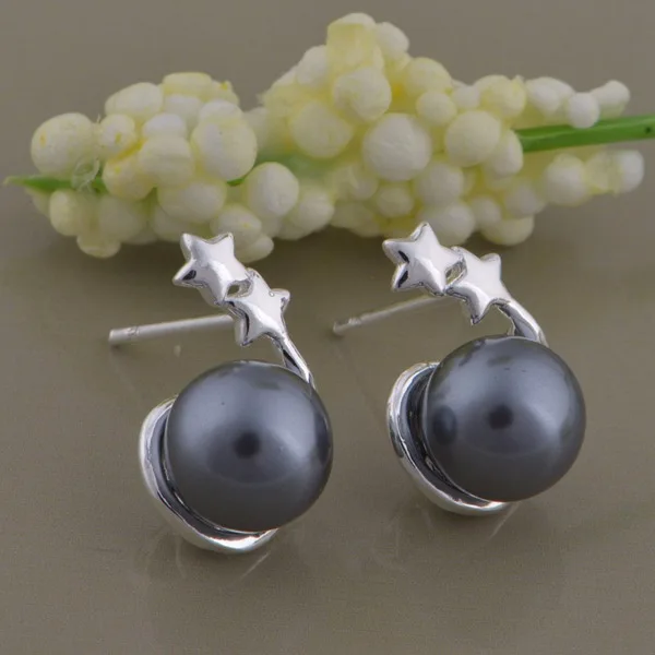 

wholesale High quality silver Fashion jewelry errrings WE-801