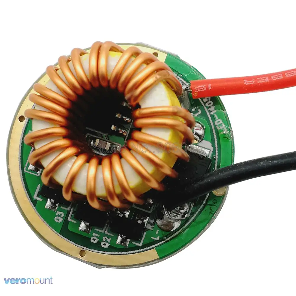 Cree XLamp XHP50 XHP50.2 22 мм светодиодный драйвер DC7V 15V вход 2400 мА выход 1 режим/3 режима/5
