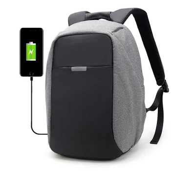 

High capacity school bags USB charging Men 15inch Laptop Backpacks For Male Leisure Travel bag Teenager Fashion backpack Mochila