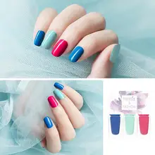 35#3 шт желе нетоксичный отмачиваемый лак для ногтей Быстрый длительный сушильный лак для ногтей, маникюр лак