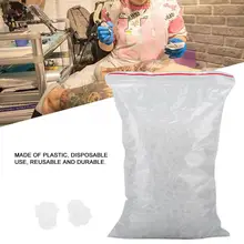 1000 шт./компл. профессиональная фетагон чернильница для тату пластиковая Татуировка пигмент держатель