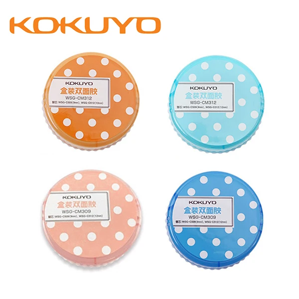 Япония KOKUYO WSG-CM свежих волн в коробке двухсторонний пластиковый ручной DIY Легко