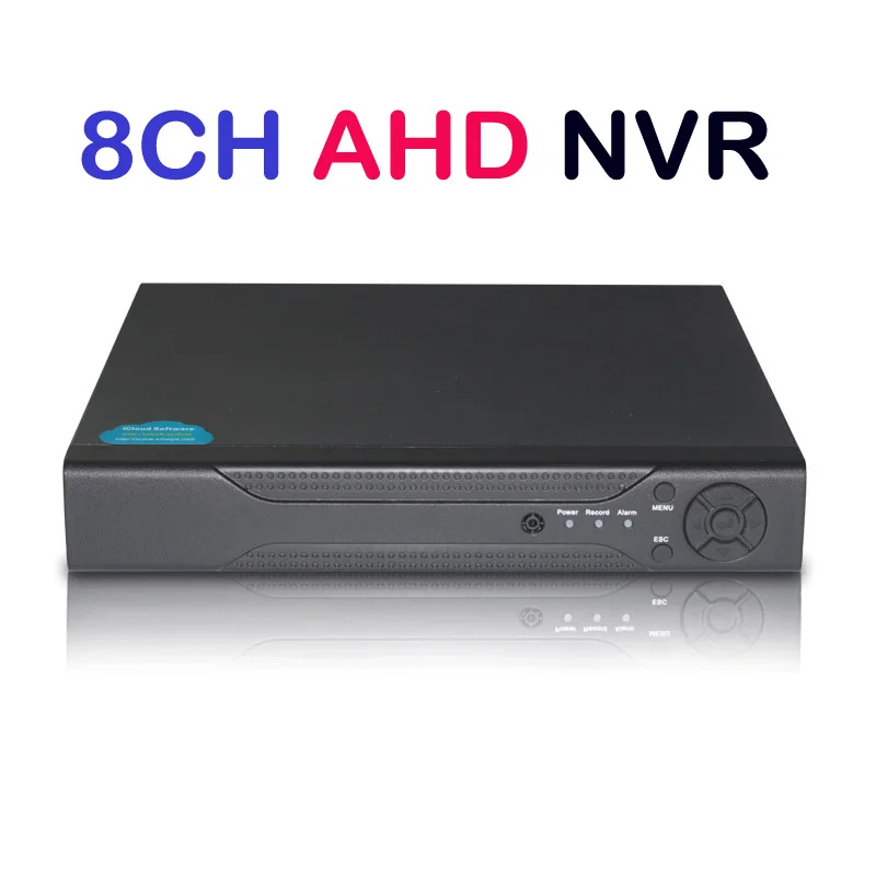 8CH AHD DVR 1080N@25fps AHD-H H.264 CCTV Video Recorder Camera Onvif Network 8 Channel IP NVR/1080P Multilanguage