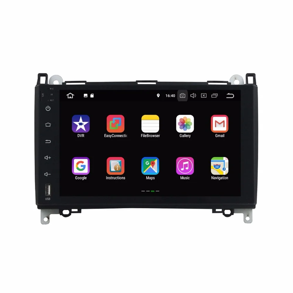 Discount Quad Core 9" Android 8.1 Car DVD Player for Mercedes Benz B200 A /B Class W169 W245 Viano Vito 2GB RAM Radio GPS Mirror-link 1