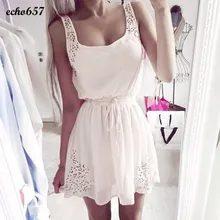 Neue Mode Frauen Kleiden Echo657 Heißer Verkauf Mode Sexy Sommer Women Casual Dresses Sleeveless Cocktail Short Mini Kleid Dezember 15