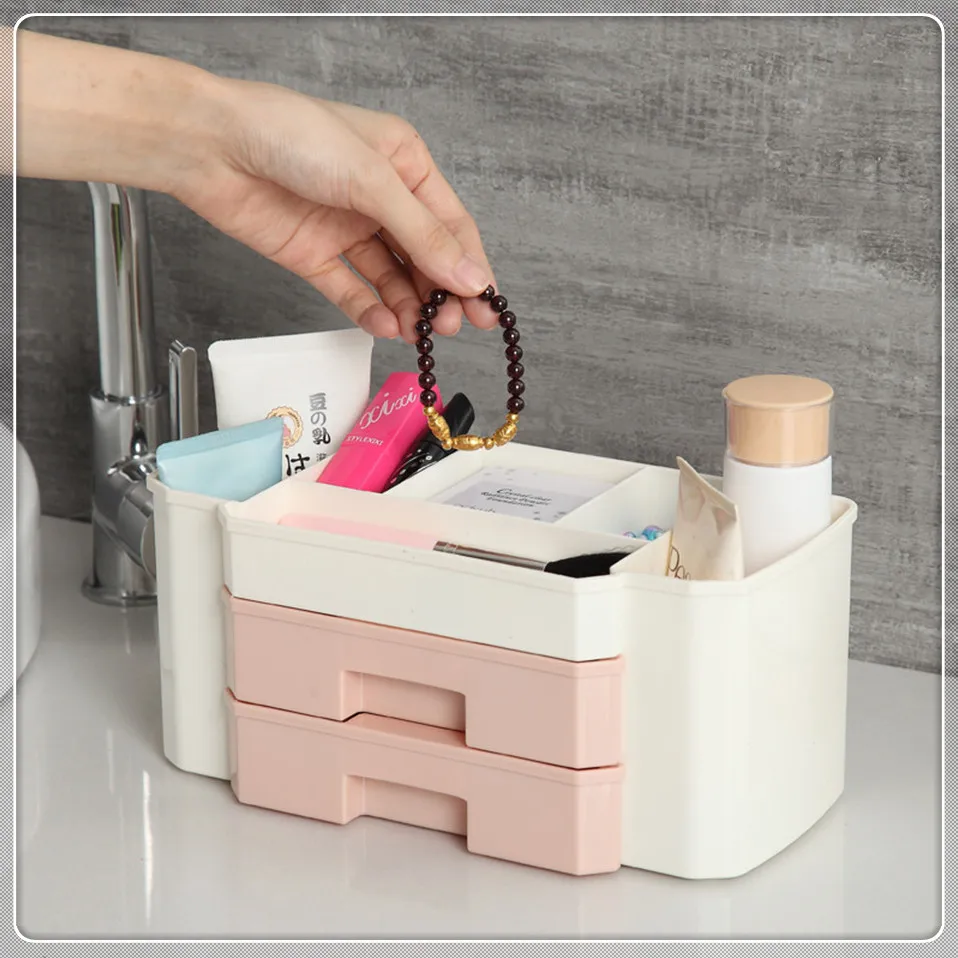 3 Makeup Organizer Box