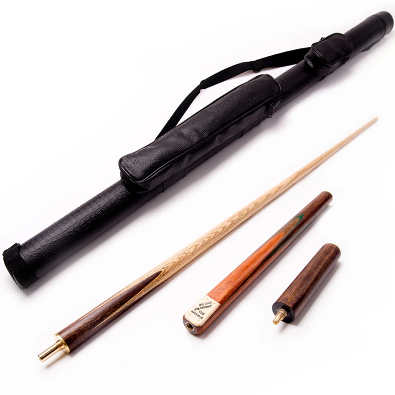 Free shipping Snooker Cue Sticks in 9.5mm tip snooker cue case set High