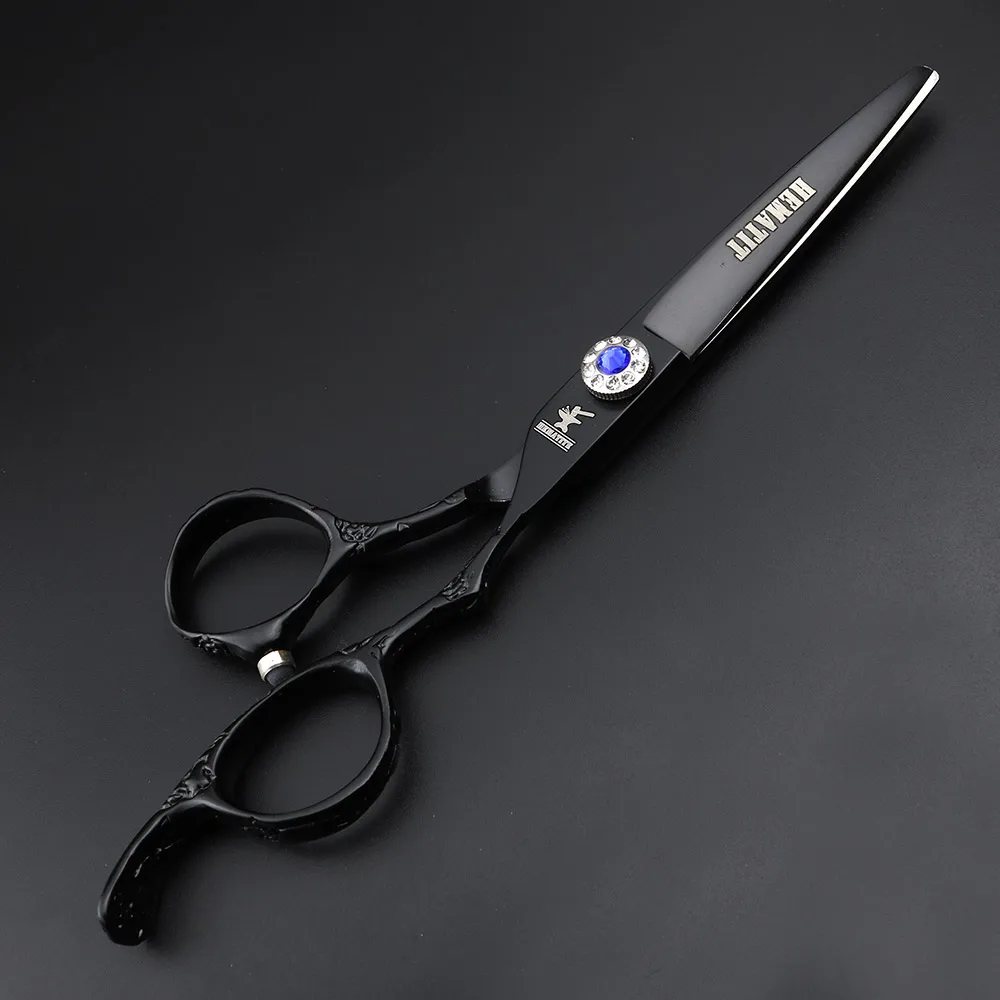 6.0 '' Japan 440C black rose hairdressing scissors cut slimming scissors professional human hair scissors 6.0 '' Japan 440C black rose hairdressing scissors cut slimming scissors professional human hair scissors
