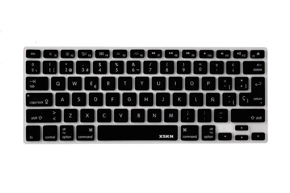 XSKN испанская силиконовая крышка клавиатуры для Macbook, для Apple алюминиевый моноблок Bluetooth Беспроводная испанская клавиатура крышка клавиатуры