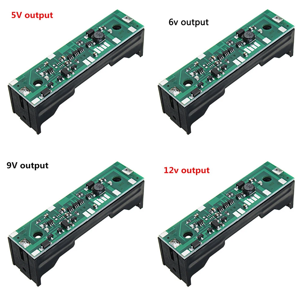 DC 5 в 6 в 9 в 12 В расширенный диапазон питания практичный 4 в 1 UPS Raspberry Pi 5 Вт 18650 повышающая плата батареи защита от короткого замыкания