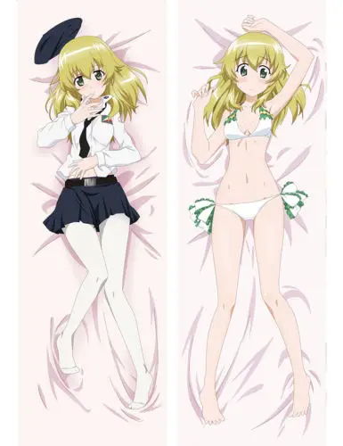 Чехол для подушки Girls und Panzer Carpaccio Girl Dakimakura чехол 59 дюймов | Дом и сад