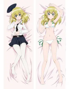 

Girls und Panzer Carpaccio Girl Dakimakura Hugging Body Pillow Case Cover 59"