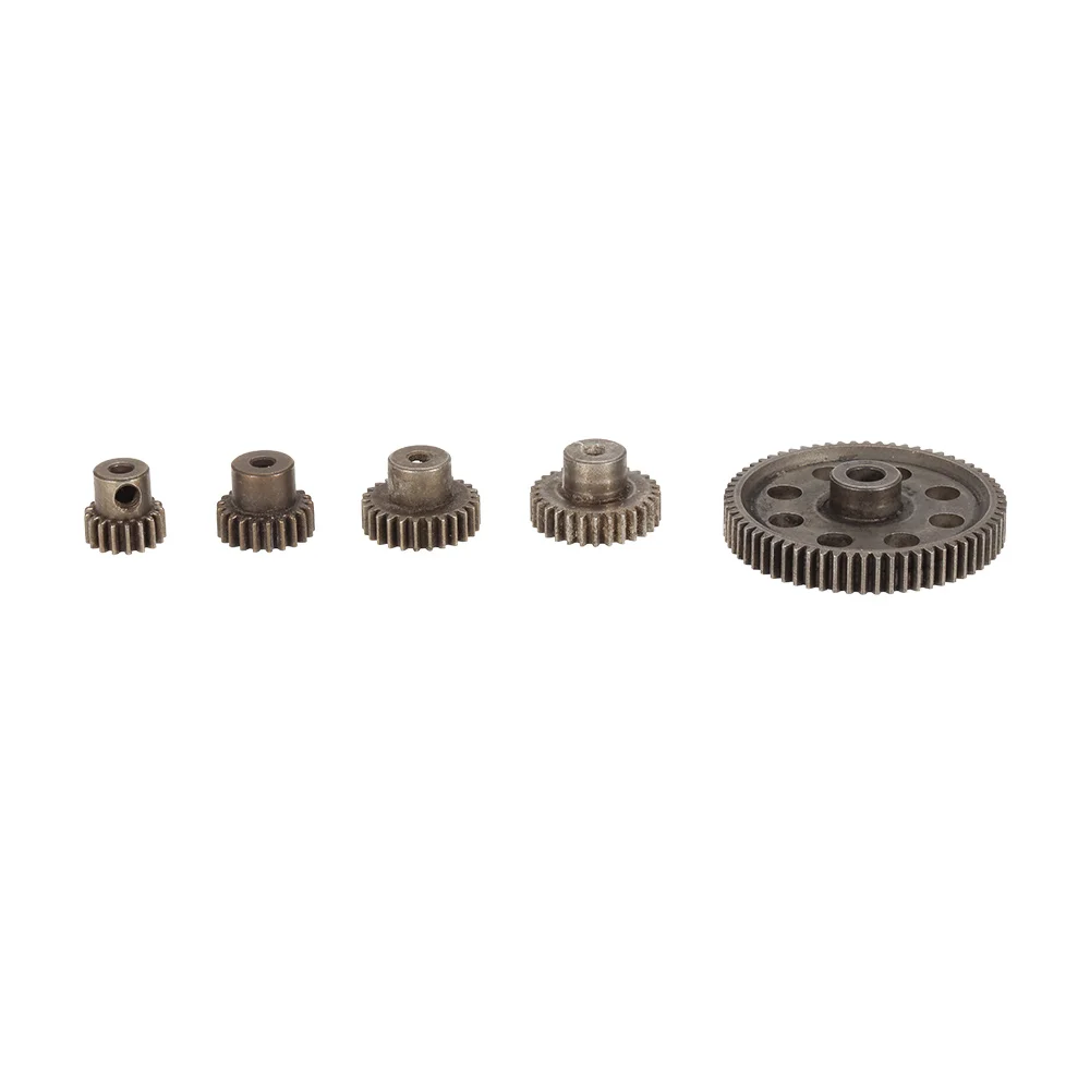 Diff Differential Main Metal Spur Gear 64T 17T 21T 26T 29T Motor Gear RC Part for HSP 110 RC Car Truck BRONTOSAURUS 94111 (4)