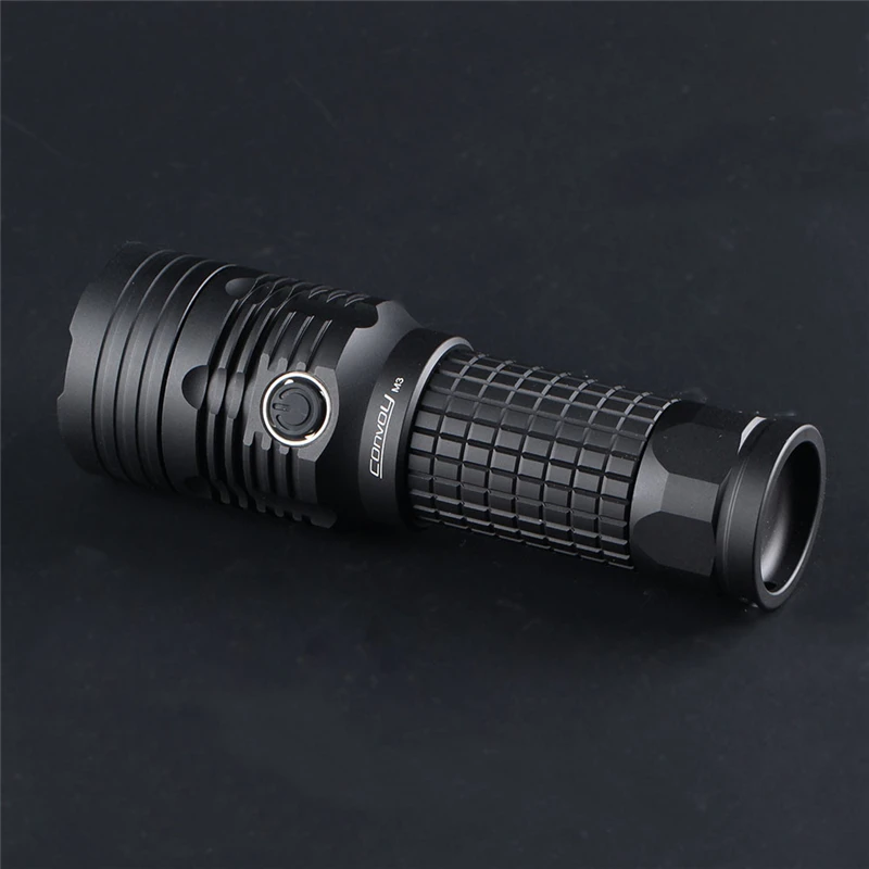  Convoy M3 XHP70.2 4300LM High Lumen Portable Flashlight Built-in Temperature Protection Powerful Fl - 4000009953472