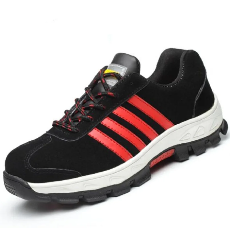 Smash and piercing safety protective shoes men shoes