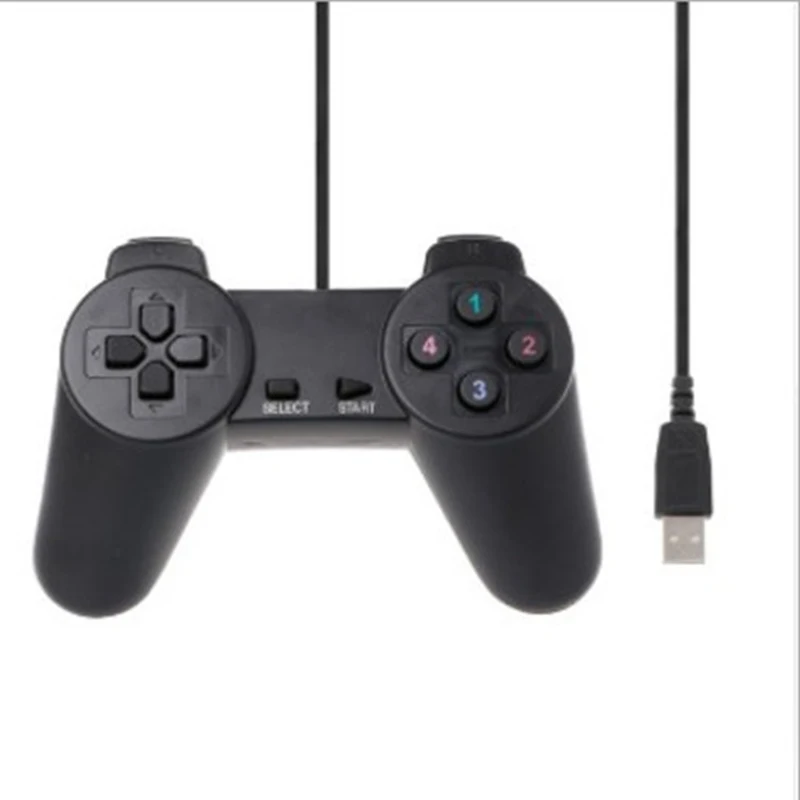 USB 1.01/ 2.0 Controller Gamepad for PC USB Joystick for PC Game Wired Computer Control for Windows Laptop Plug and Play
