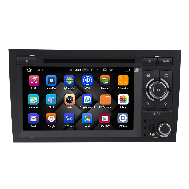 KSAOTU 7 &quotDAB + 4G Android 8 0 автомобильный DVD плеер SD GPS для Audi A4|Мультимедиаплеер авто| |