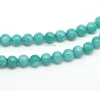 Free Shipping Wholesale 4 6 8 10 12mm Natural Blue Amazonite Round loose stone jewelry Beads  agat Beads 15