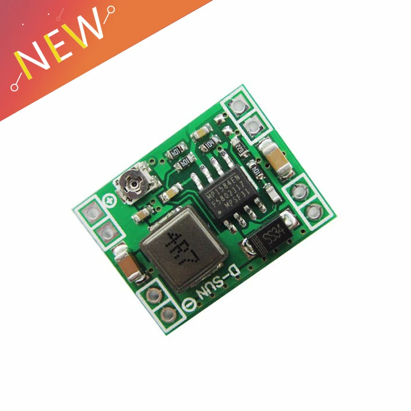 

Ultra-Small Size DC-DC Step Down Power Supply Module 3A Adjustable Buck Converter for Arduino Replace LM2596