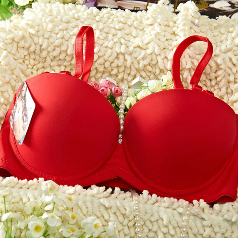 Женский бюстгальтер пуш ап без бретелек с чашечкой ап|bra underwear|wire freebra silicone |