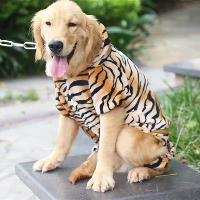 winter large dog clothes funny pet dog halloween costumes big dog hoodies for labrador french bulldog