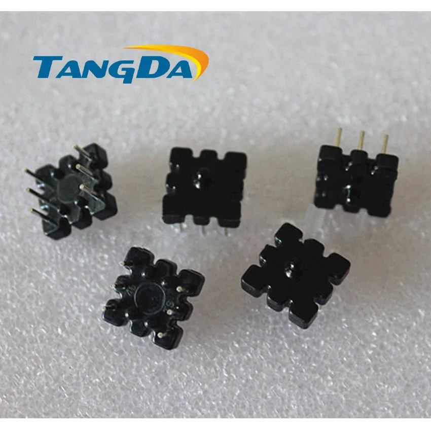 Tangda bobbin base holder 13*13mm 3+3pin 6p transformer Common mode