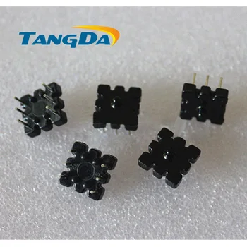 

Tangda bobbin base holder 13*13mm 3+3pin 6p transformer Common mode Choke Ferrite bead Inductor phenolic Ferrite cores skeleton