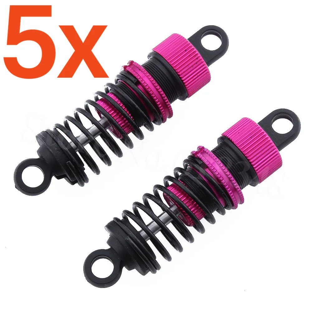 5Pairs Aluminum Shocks Dampers for 3RACING Sakura D3 CS 1/10 Scale RC