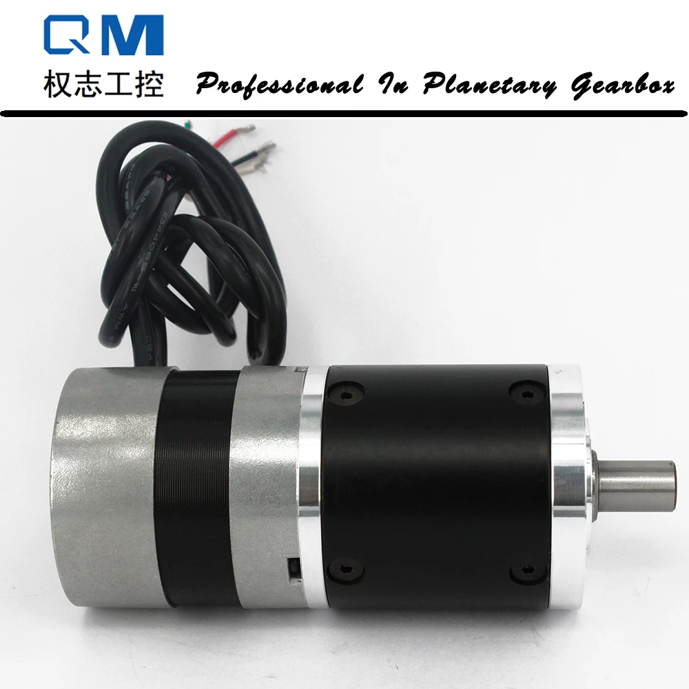 Nema 23 60W 24V gear brushless dc motor with reduction gearbox ratio 301in DC Motor